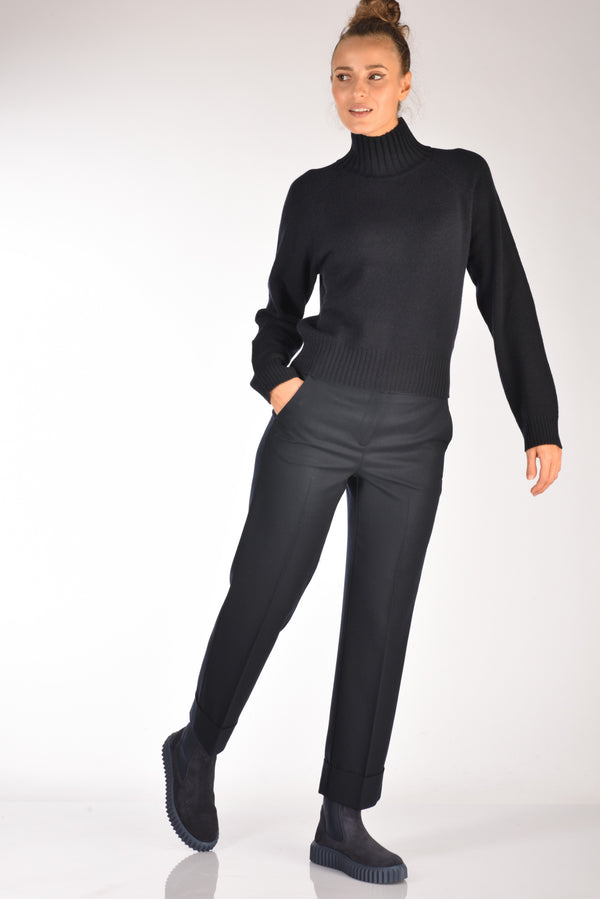Kiltie Pantalone Milton Blu Donna-2