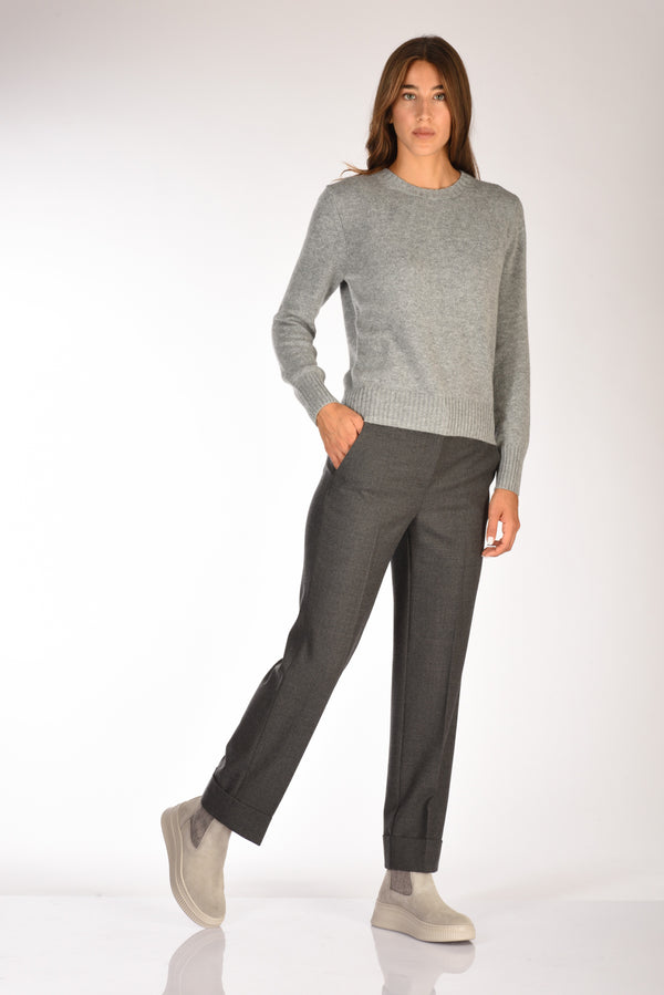 Kiltie Pantalone Milton Grigio Scuro Donna-2