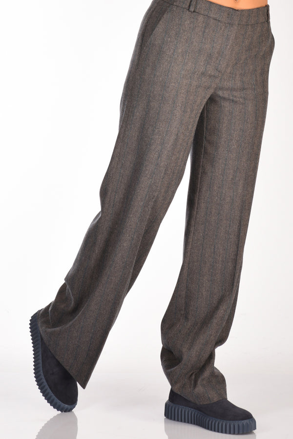 Kiltie Pantalone Andrea Grigio/azzurro Donna