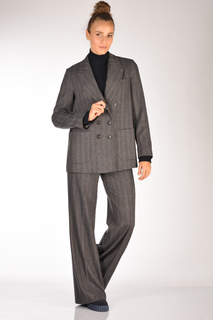 Kiltie Pantalone Andrea Grigio/azzurro Donna - 2