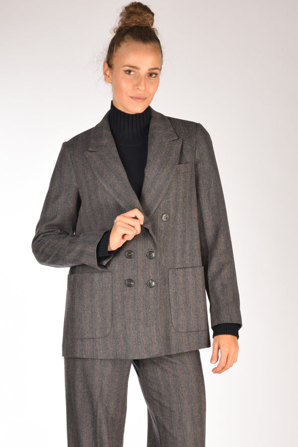 Kiltie Giacca Louise Grigio/azzurro Donna