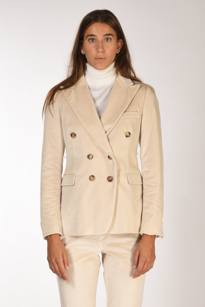 Kiltie Giacca Lauren Beige Chiaro Donna - 2