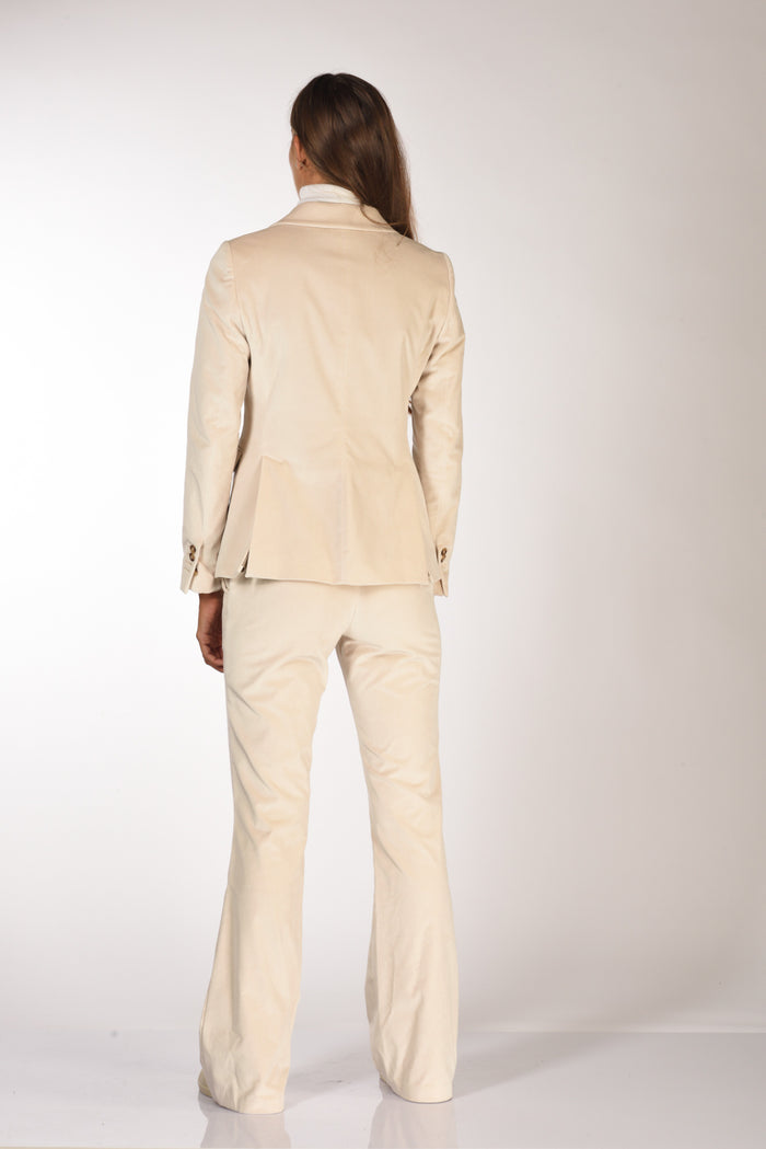 Kiltie Giacca Lauren Beige Chiaro Donna - 5