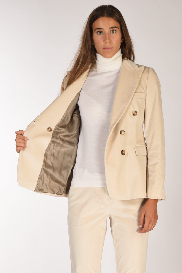 Kiltie Giacca Lauren Beige Chiaro Donna - 6