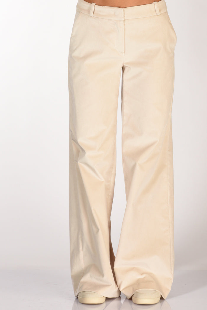 Kiltie Pantalone Andrea Beige Chiaro Donna - 3
