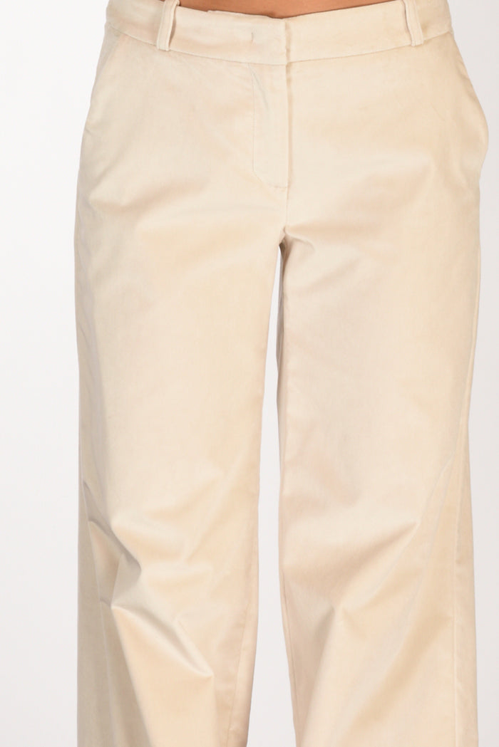 Kiltie Pantalone Andrea Beige Chiaro Donna - 4