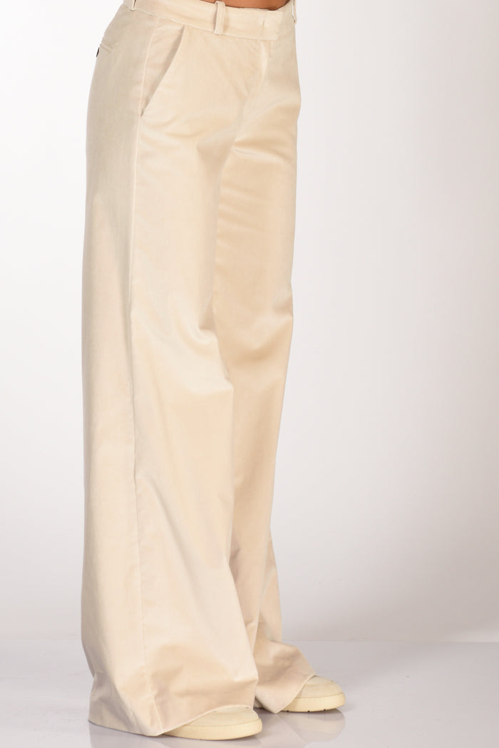 Kiltie Pantalone Andrea Beige Chiaro Donna - 5