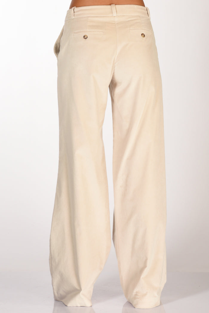 Kiltie Pantalone Andrea Beige Chiaro Donna - 6