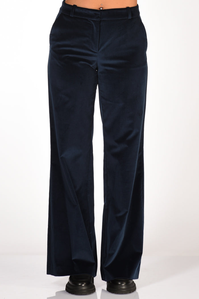 Kiltie Pantalone Andrea Blu Donna - 3