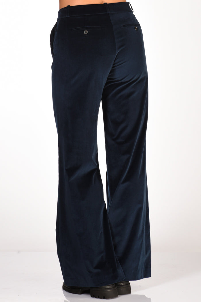 Kiltie Pantalone Andrea Blu Donna - 6