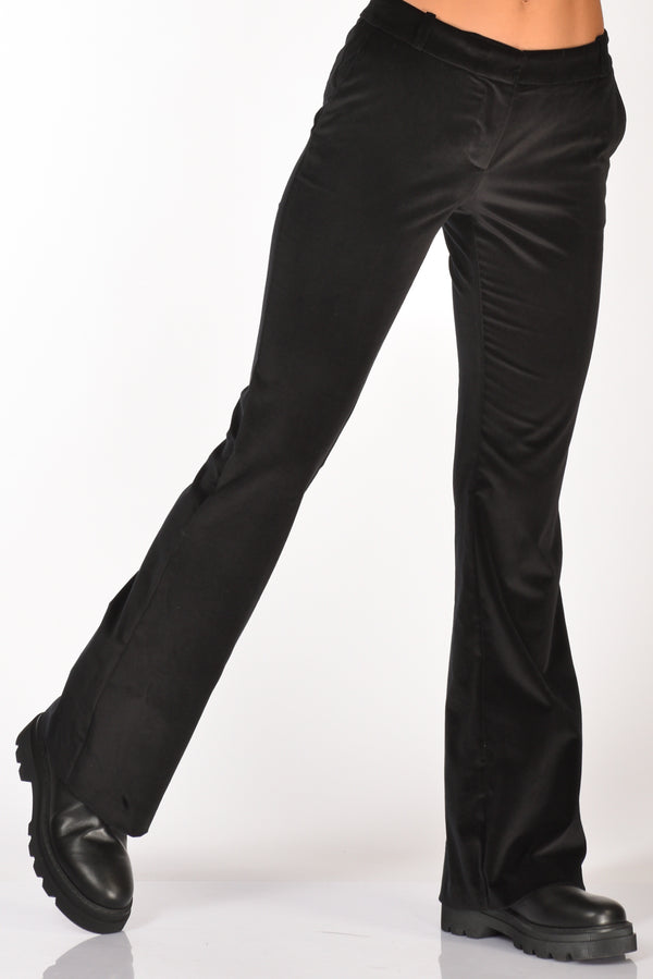 Kiltie Pantalone New Flo Nero Donna
