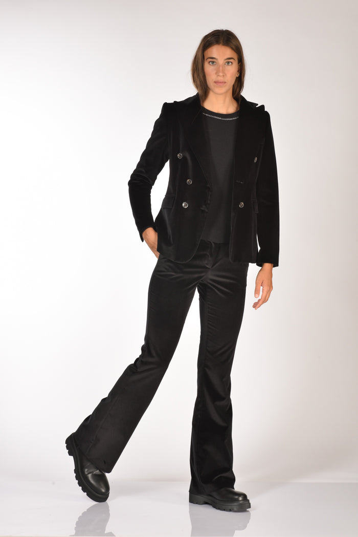 Kiltie Pantalone New Flo Nero Donna - 2