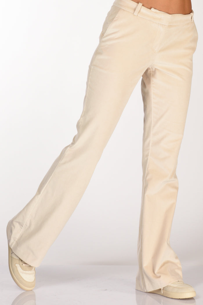 Kiltie Pantalone New Flo Beige Chiaro Donna - 1