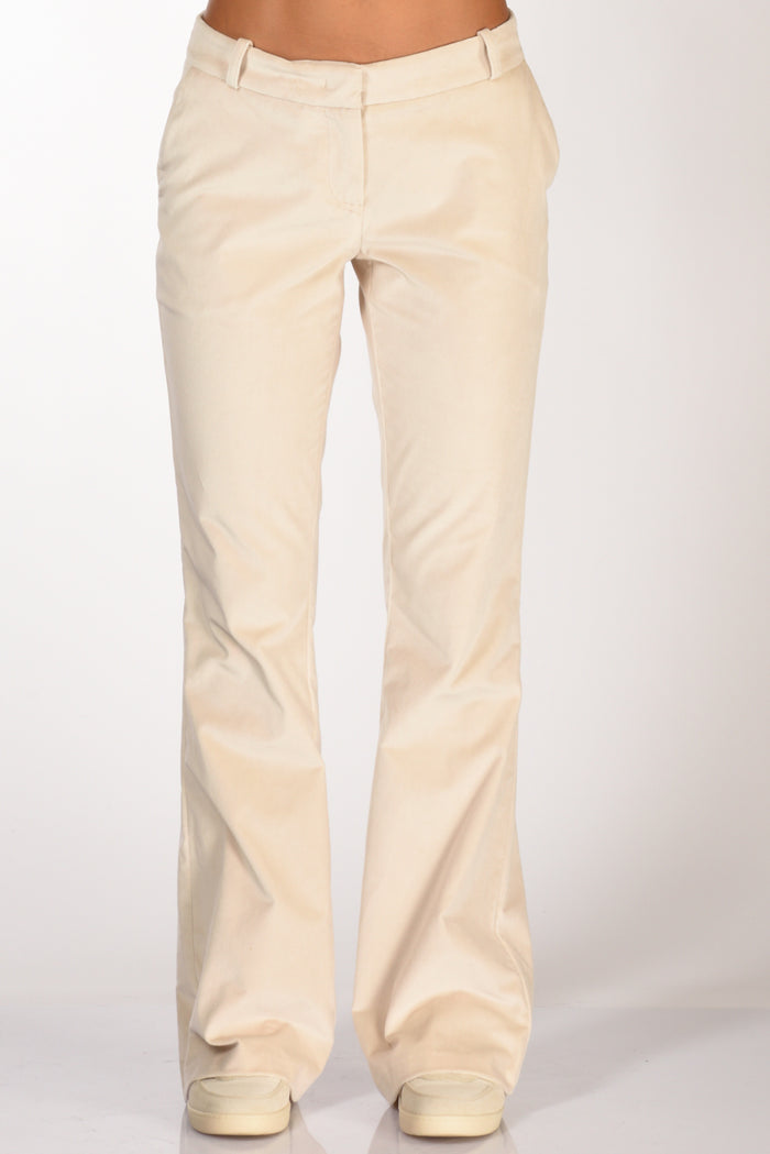 Kiltie Pantalone New Flo Beige Chiaro Donna - 3