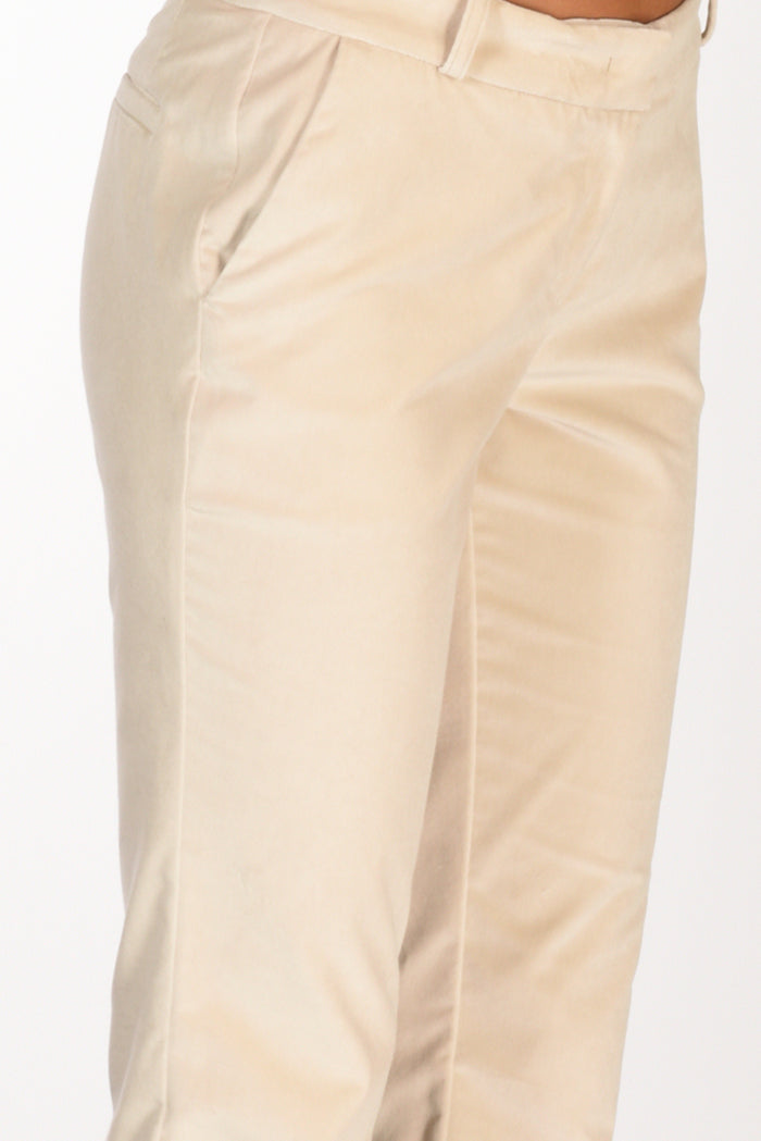 Kiltie Pantalone New Flo Beige Chiaro Donna - 4