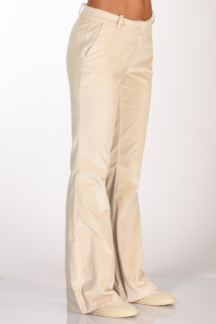 Kiltie Pantalone New Flo Beige Chiaro Donna - 5