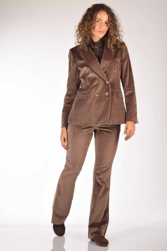 Kiltie Pantalone New Flo Marrone Chiaro Donna - 2