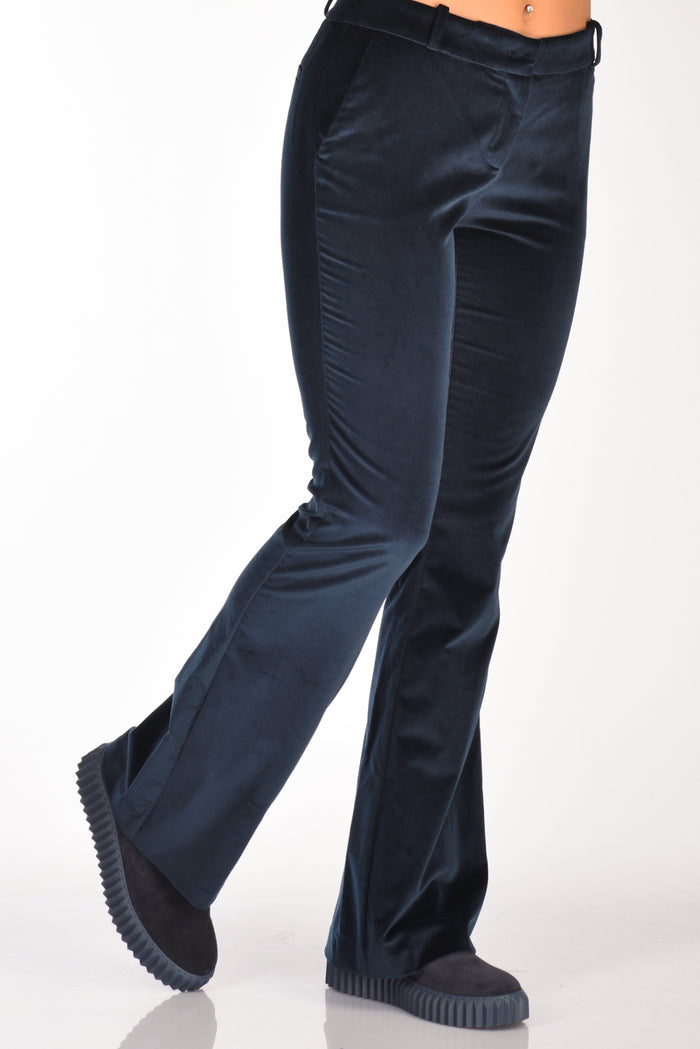 Kiltie Pantalone New Flo Blu Donna - 1