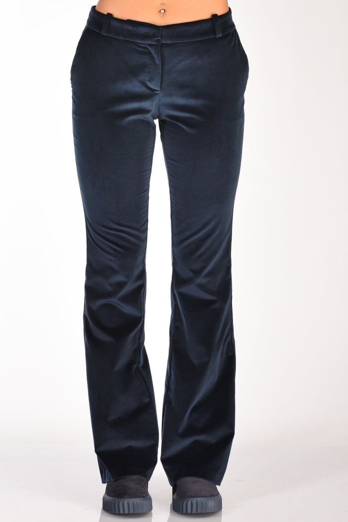 Kiltie Pantalone New Flo Blu Donna - 3