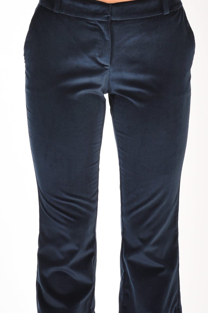 Kiltie Pantalone New Flo Blu Donna - 4