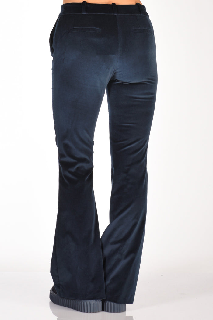 Kiltie Pantalone New Flo Blu Donna - 5
