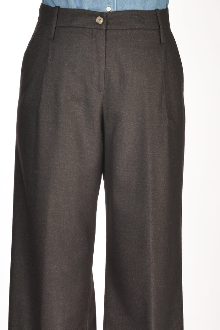 Kiltie Pantalone Ginger Marrone Donna - 4