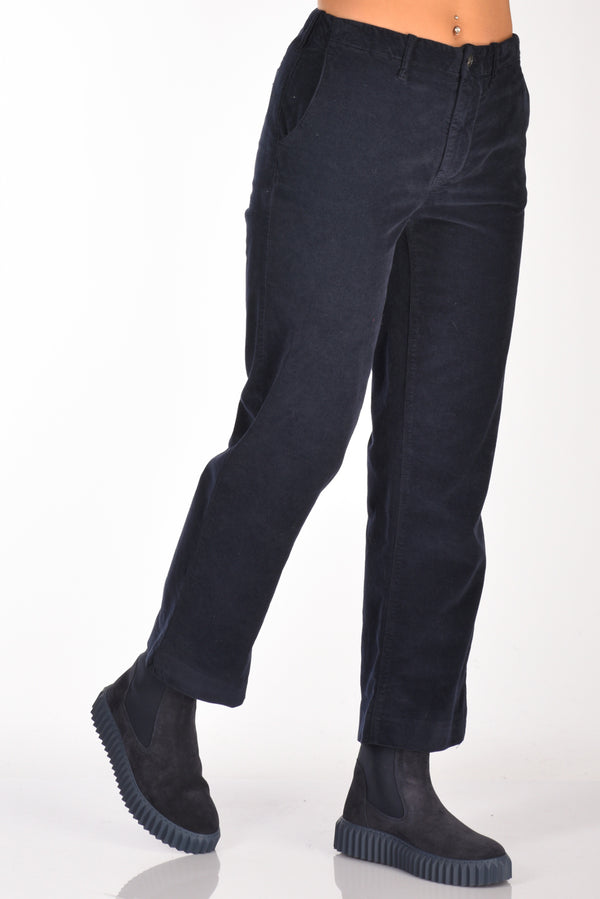 Kiltie Pantalone Parigi Blu Donna