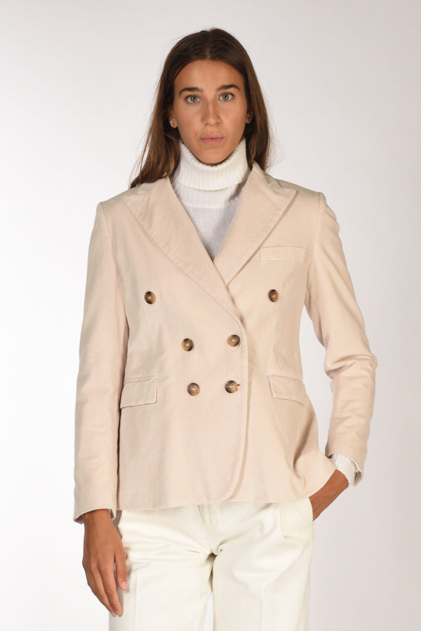 Kiltie Giacca Lauren Beige Chiaro Donna