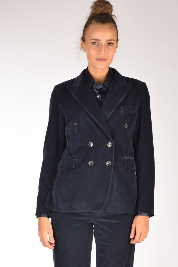 Kiltie Giacca Lauren Blu Donna-2
