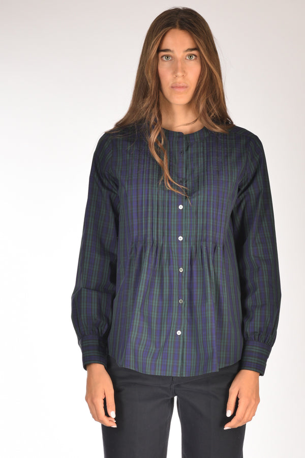 Robert Friedman Camicia Mirta Verde/blu Donna-2