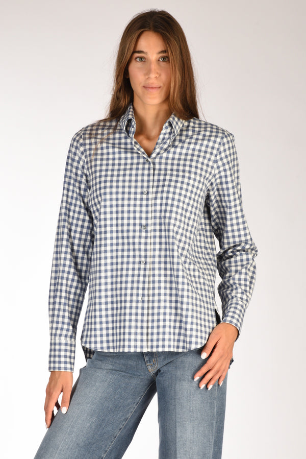 Robert Friedman Camicia Odin Blu/bianco Donna