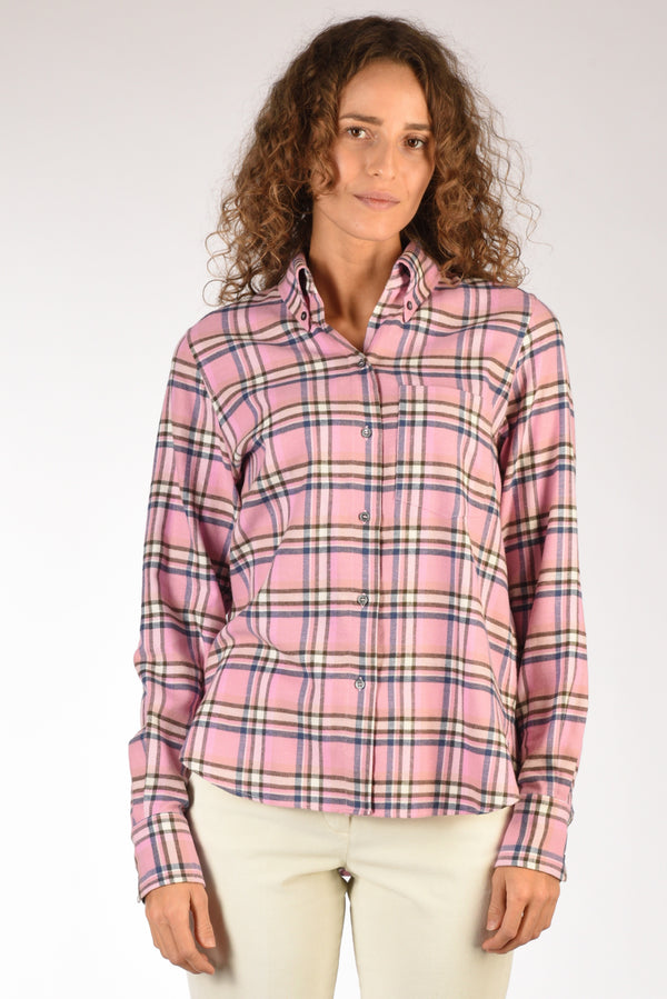 Robert Friedman Camicia Odin Rosa/blu Donna-2