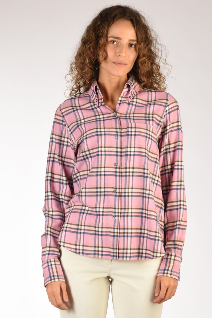 Robert Friedman Camicia Odin Rosa/blu Donna - 2