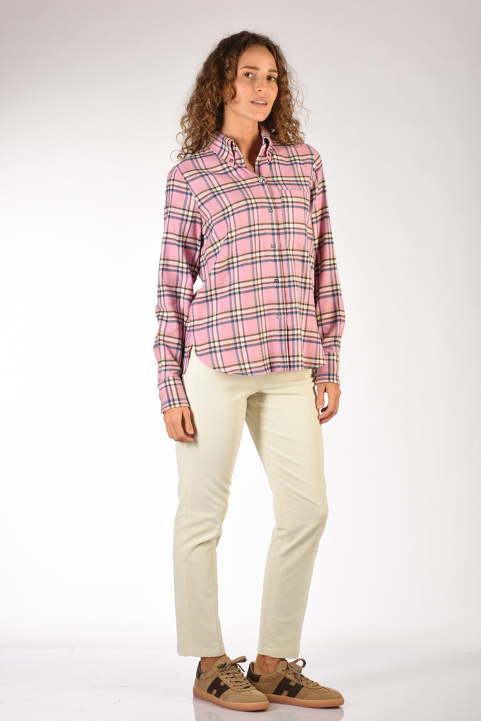 Robert Friedman Camicia Odin Rosa/blu Donna - 4
