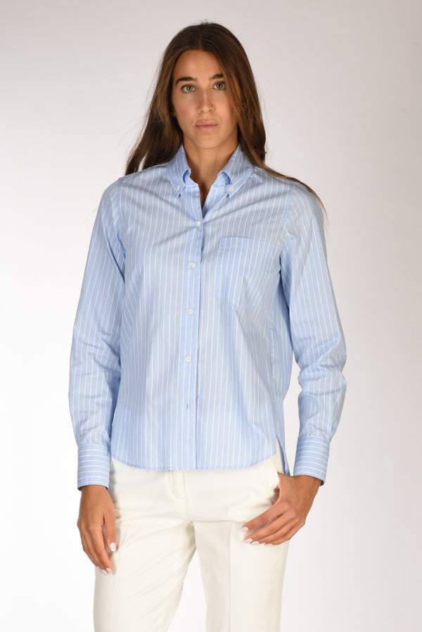 Robert Friedman Camicia Odin Bianco/azzurro/blu Donna