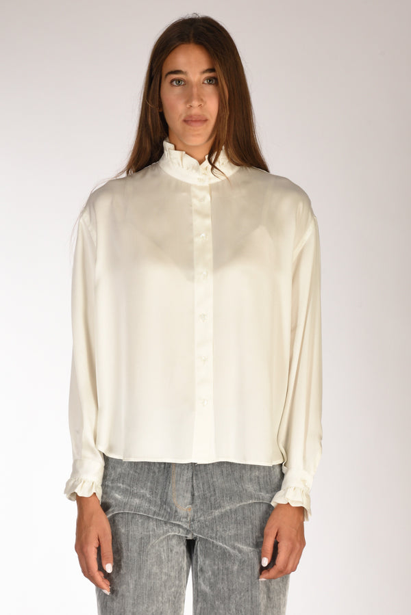 Robert Friedman Camicia Violete Bianco Naturale Donna-2