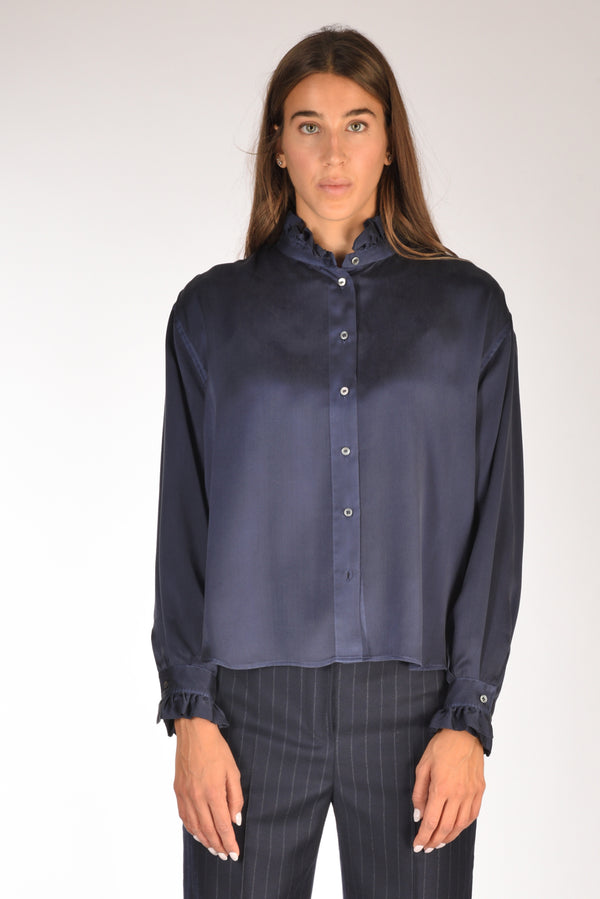 Robert Friedman Camicia Violete Blu Donna-2