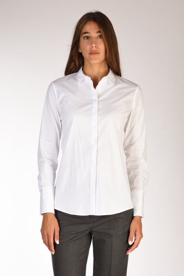 Sarte Pettegole Camicia Colletto Bianco Donna