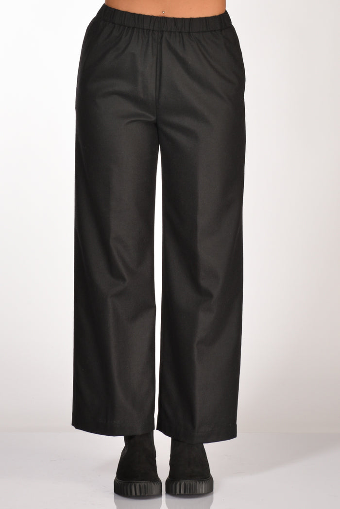 Aspesi Pantaloni Elastico Nero Donna - 3