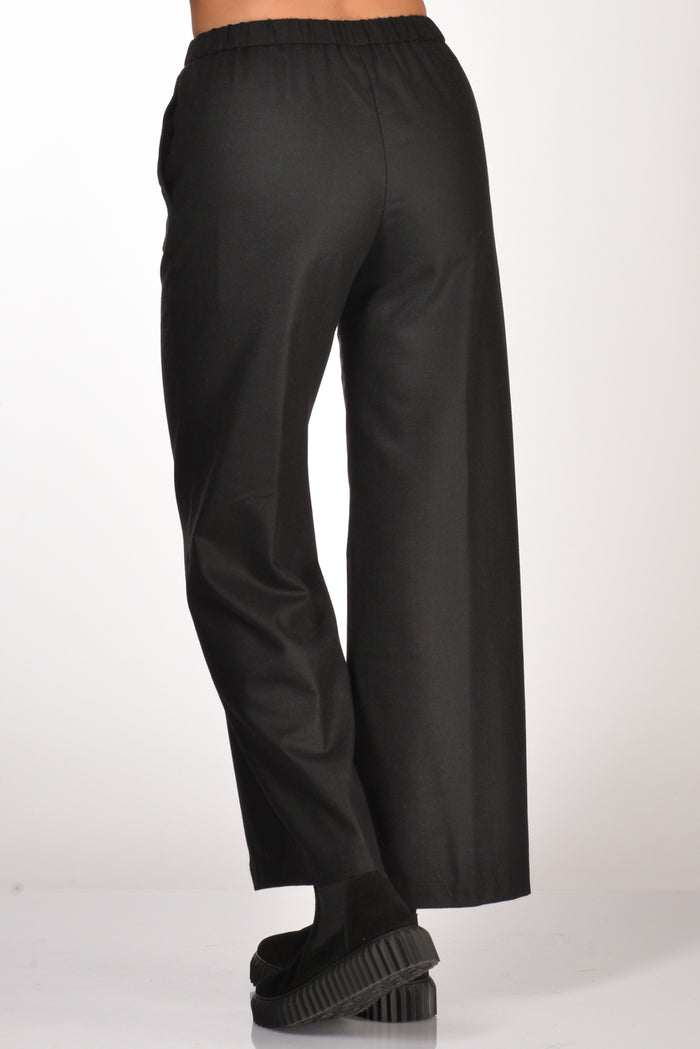 Aspesi Pantaloni Elastico Nero Donna - 6