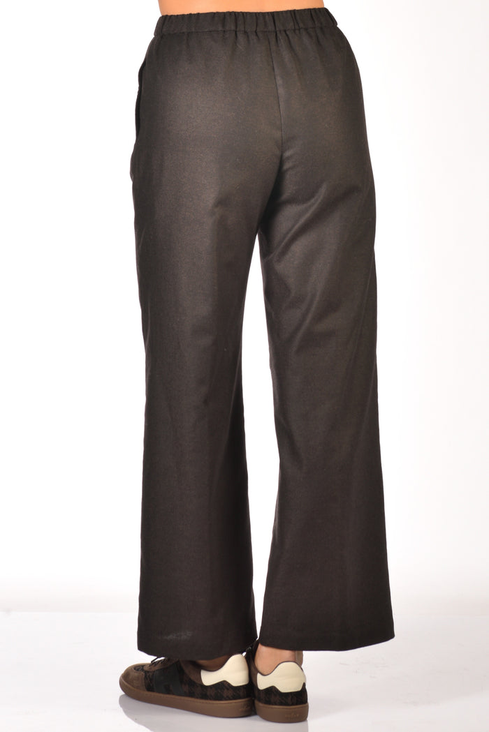 Aspesi Pantaloni Elastico Marrone Donna - 6