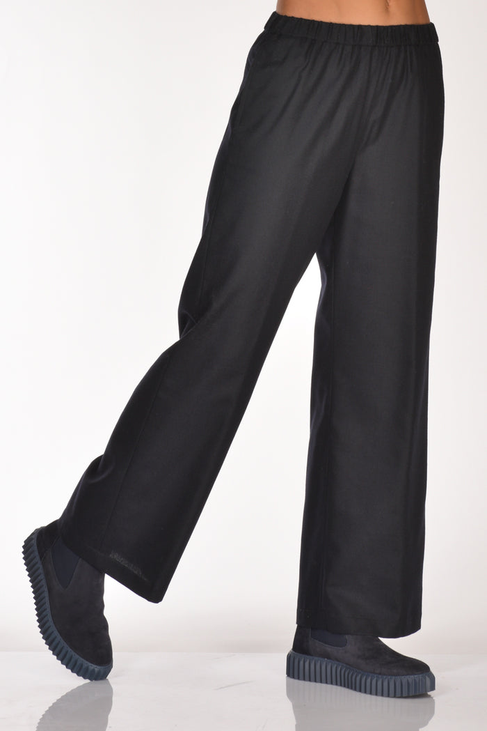 Aspesi Pantaloni Elastico Blu Donna - 1