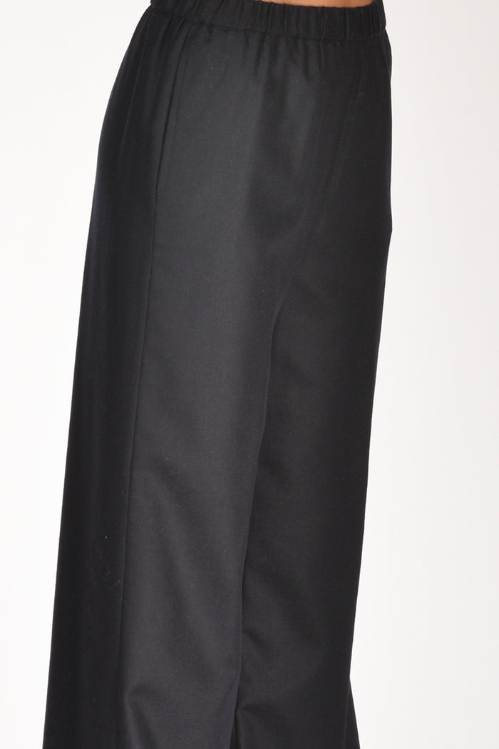 Aspesi Pantaloni Elastico Blu Donna - 4