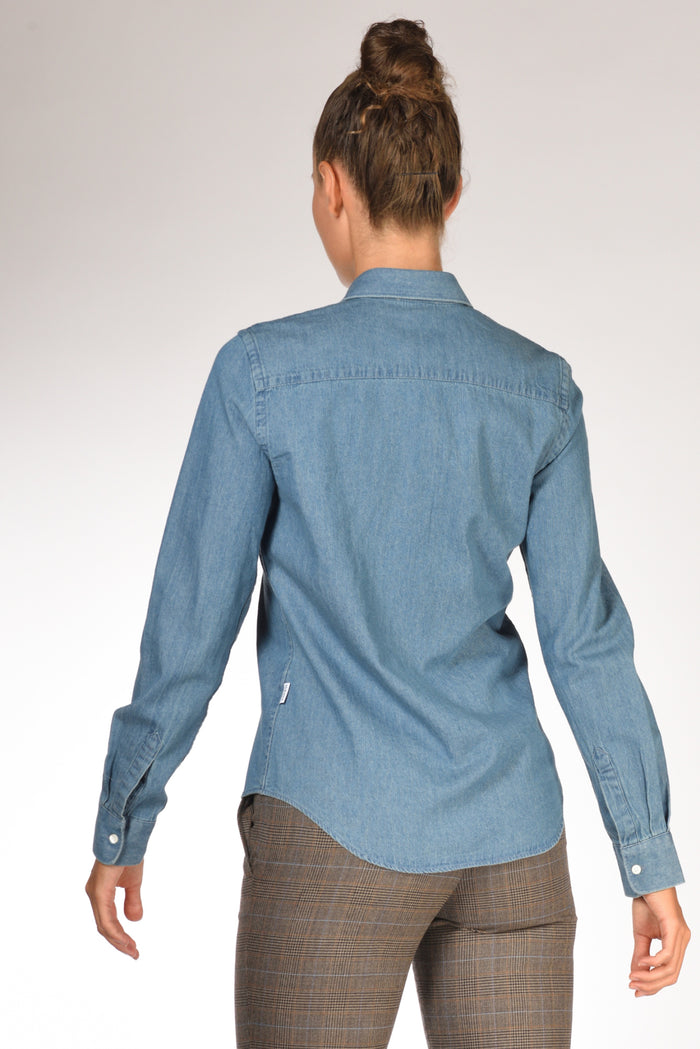Aspesi Camicia Colletto Blu Donna - 5