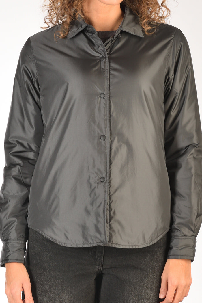 Aspesi Camicia Glue Grigio Donna - 3
