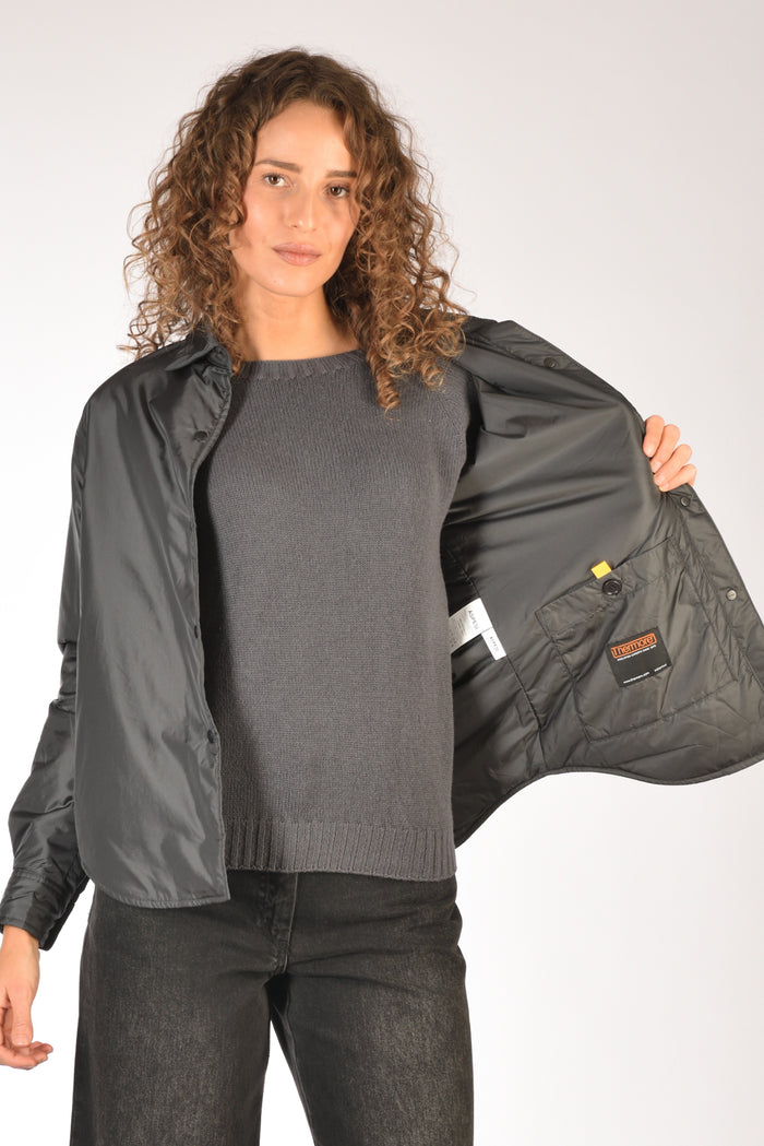 Aspesi Camicia Glue Grigio Donna - 6