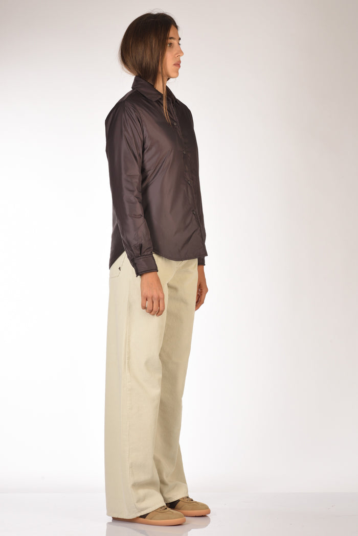 Aspesi Camicia Glue Marrone Donna - 4