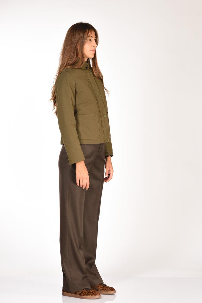 Aspesi Giacca Giacchetta Verde Donna - 4