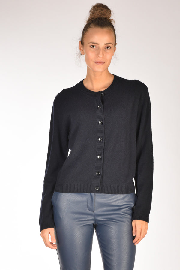 Allude Cardigan Blu Donna-2