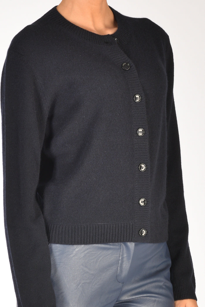 Allude Cardigan Blu Donna - 3